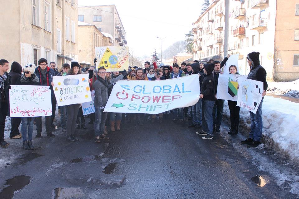 Street action to halt coal production followed the conference.